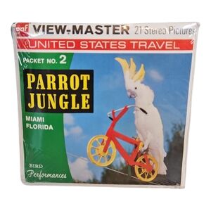 View-Master Parrot Jungle Packet No. 2  A 970 Sealed